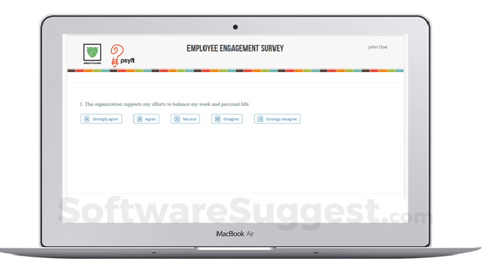 Psyft Employee Engagement Survey Screenshot1